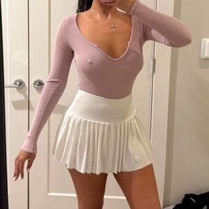 Kyodan Women's Skirt - White - XS – TP White Kyodan tennis skirt size xsmall …